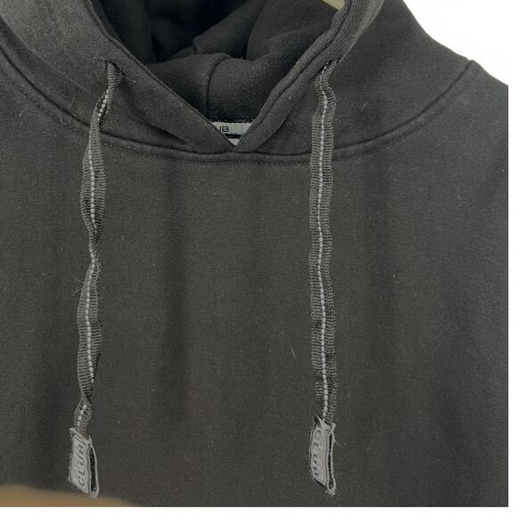 Pro Club Men's L Large Hoodie Sweatshirt Pullover Black Heavy - Picture 4 of 8